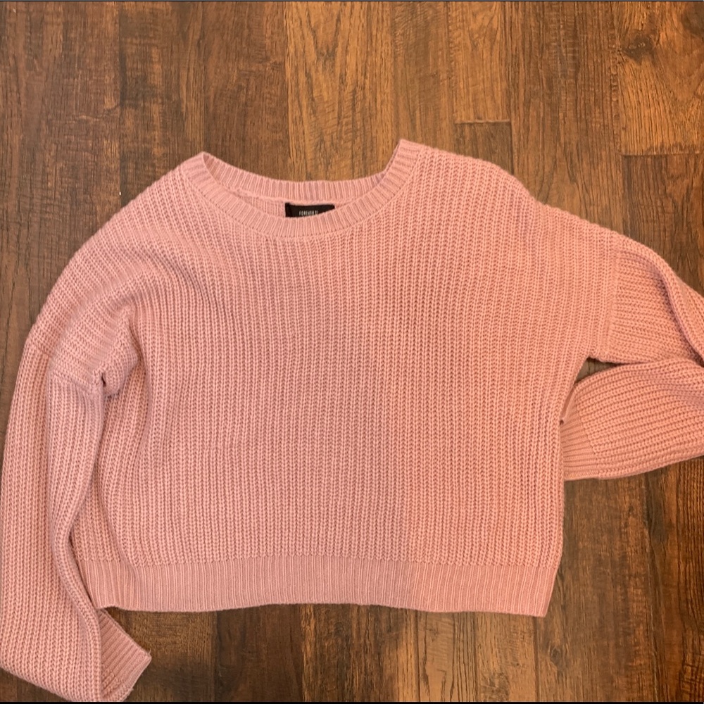Salmon link sweater